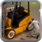 Construction Truck Mechanic 3D-Fix Crane in Garage