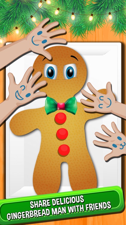 Gingerbread Man-Little Girls & Kids Chef Game