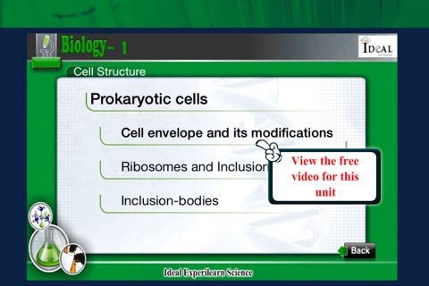 Ideal e-learning Biology (Sem : 1) screenshot 3