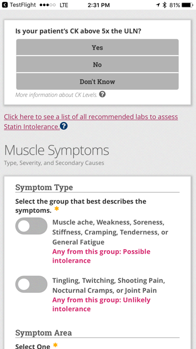 How to cancel & delete Statin Intolerance from iphone & ipad 3