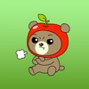 Apple Bear Stickers for iMessage