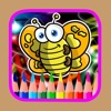 Kids Colouring Book Drawing Bug Game