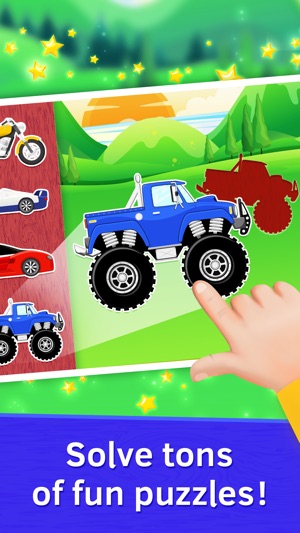 Baby Car Puzzles for Kids Free(圖1)-速報App