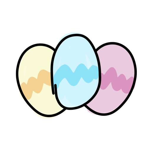 Easter sticker - cute animal stickers for iMessage