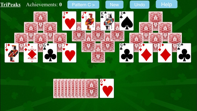 TriPeaks Solitaire.