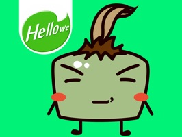 Hellowe Stickers: Green Slime