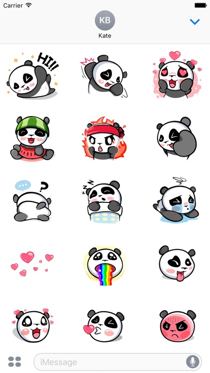 The CHiCHi Panda Sticker Pack by Cute Panda Town