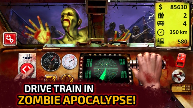 Zombie Train Driving(圖1)-速報App