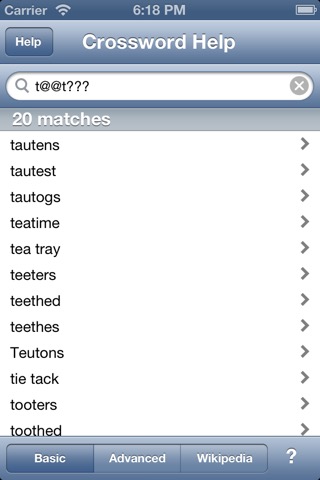 Crossword Helpのおすすめ画像3