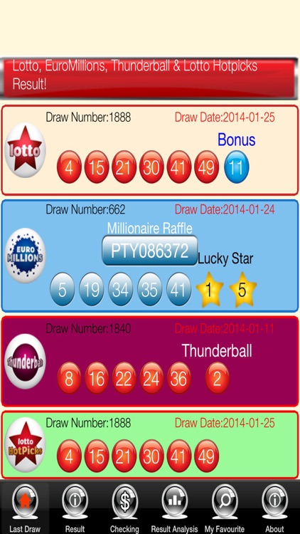 check lotto hotpicks