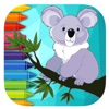 Koala Bear Coloring Page Game Educational