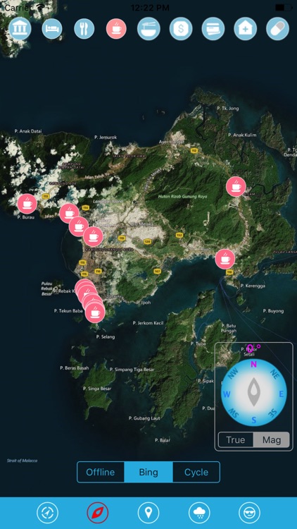 Langkawi Island Offline Travel Map Guide screenshot-3