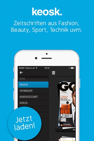 keosk. Your app for digital magazines screenshot 3