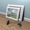 Hang-a-Pic greatly simplifies the tedious and sometimes difficult task of hanging multiple, equally aligned pictures, mirrors, decorative plates, candles or any other wall mounted ornaments