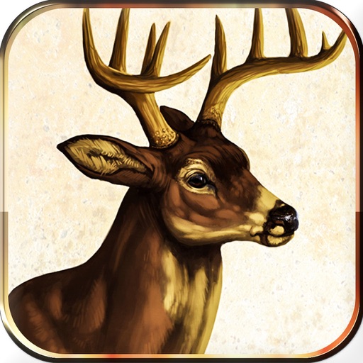 Unlimited White Tail Big Buck Deer Hunting Icon