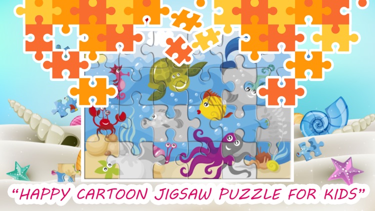 Lively Sea Animals Games And Jigsaw Puzzles