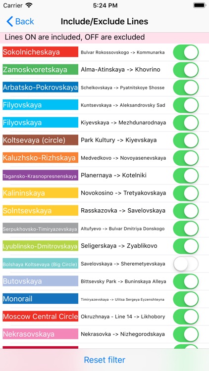 Moscow Metro Route Planner screenshot-6