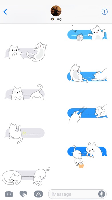 Yuki Neko - Kitty Cat Fun Pet Stickers