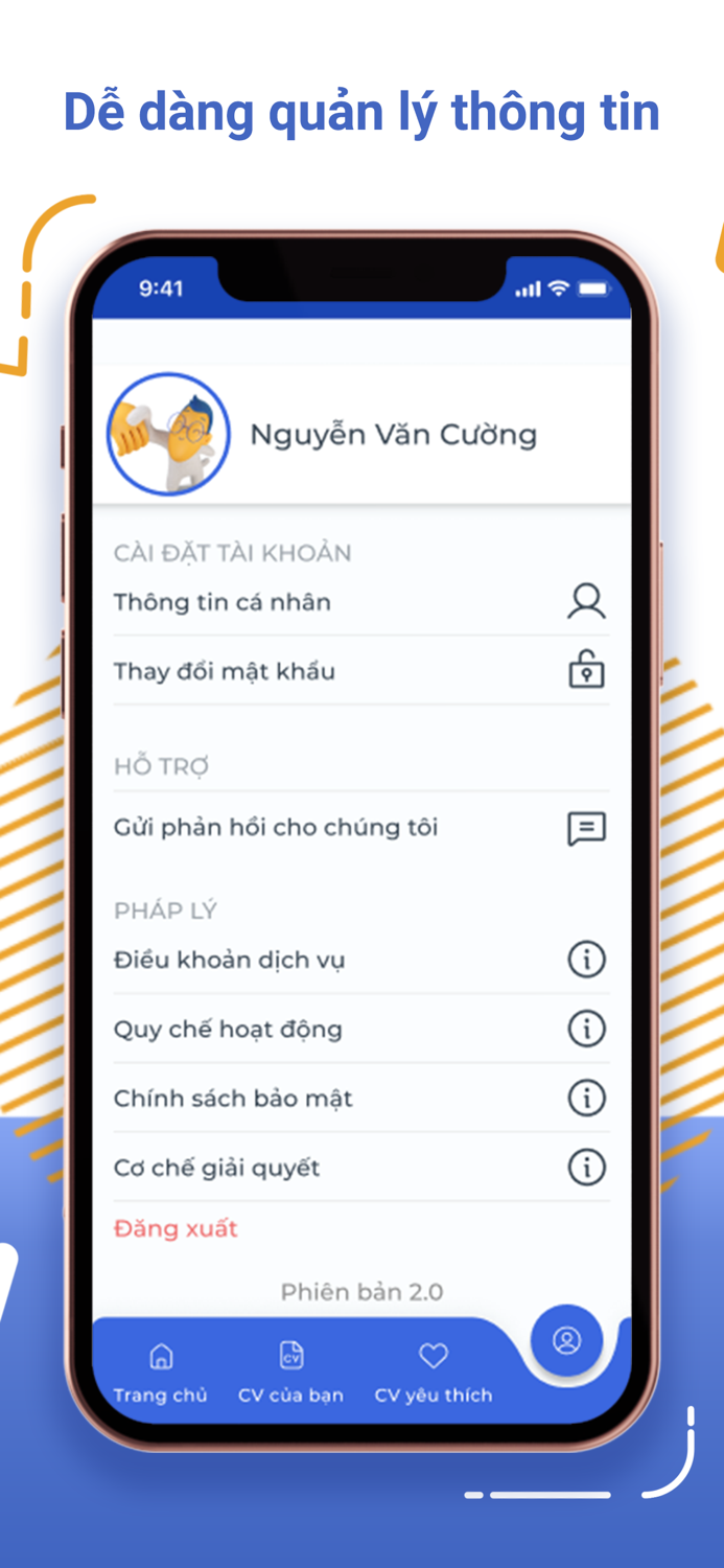 Tạo CV xin việc Vieclam123