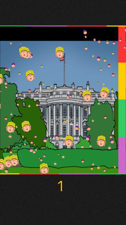 Flappy Trump - Switch Color of the Donald's Hat screenshot-3