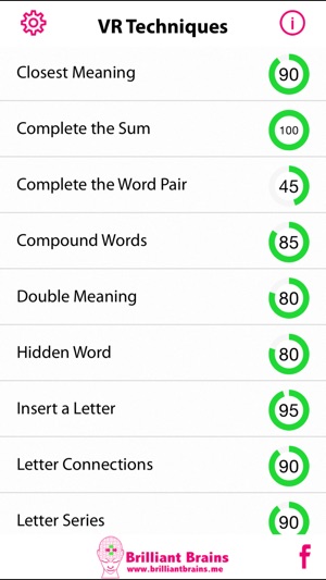 Train Your Brain-Verbal Reasoning Techniques Lite(圖1)-速報App