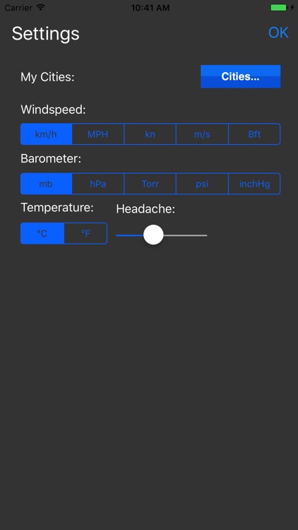 LCD Barometer