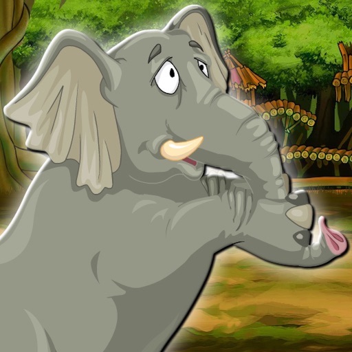 Walking Elephant Icon