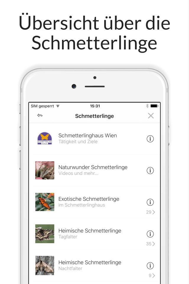 Schmetterlinghaus Wien screenshot 2