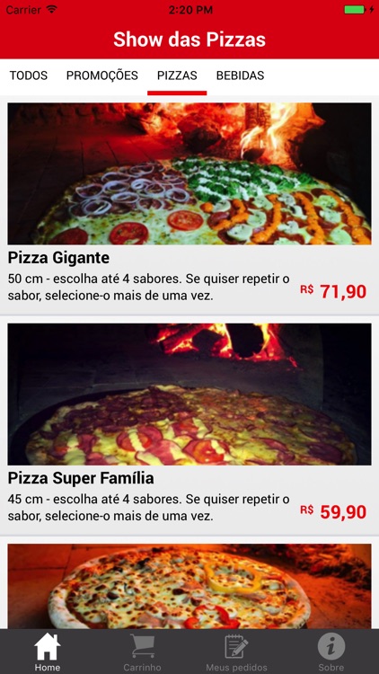 Show das Pizzas