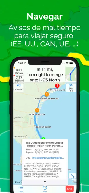 Screenshot 7 inRoute - Rutas inteligentes iphone