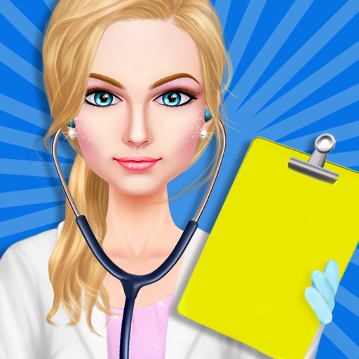 Doctor Girl Fashion Stylist - Hospital Star Icon