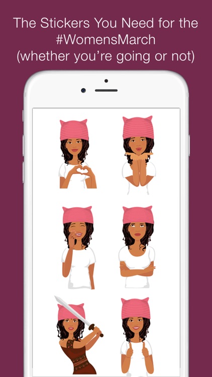 T’elle-Eva: Women's March Stickers