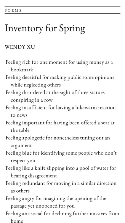 Poetry Magazine App
