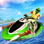 Water Jetski Power Boat Racing