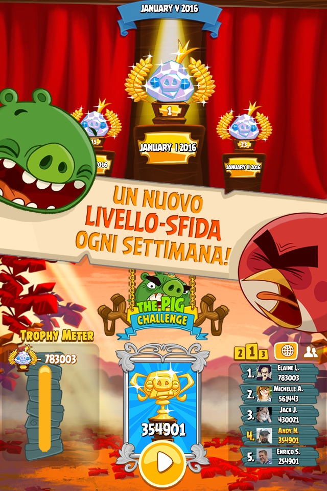 Angry Birds Seasons screenshot 4