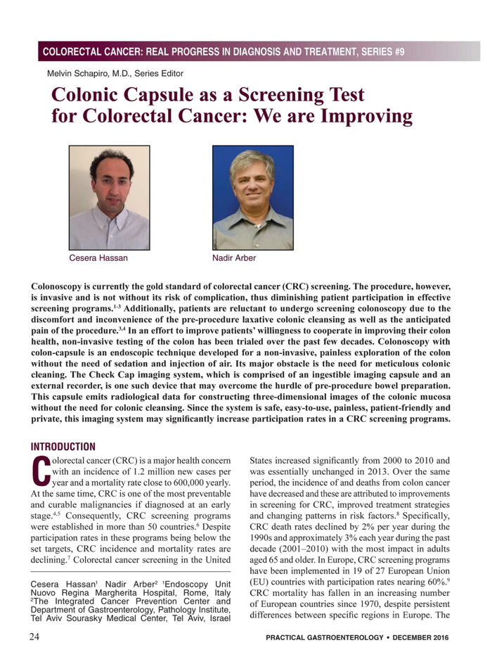 Practical Gastroenterology, A Peer Review Journal