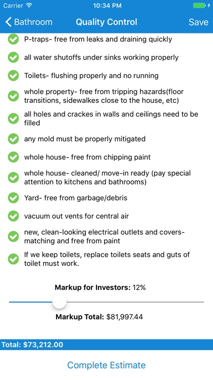 Scoper - Home Remodeling Estimator screenshot-3