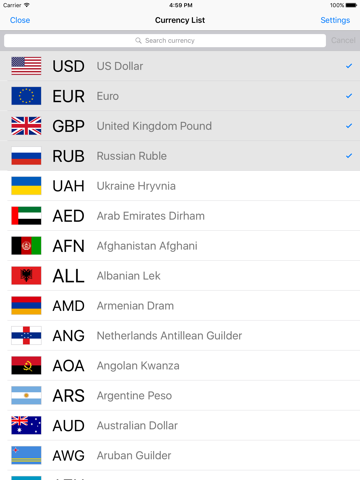 Money converter: Currency+ screenshot 2