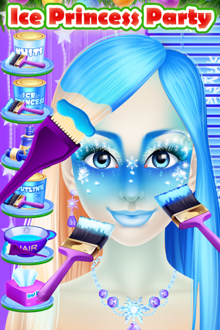 Скриншот из Christmas Face Paint Party - Kids Salon Games