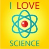 I Love Science Icons Sticker Pack