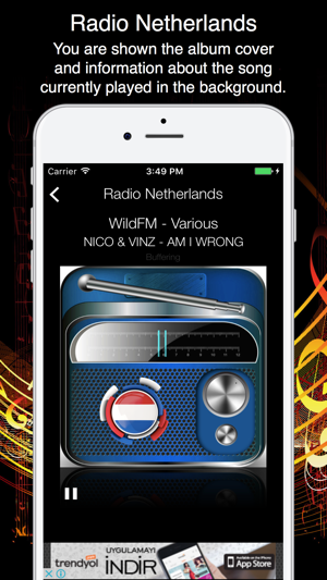 Radio Netherlands - Live Radio Listening(圖2)-速報App