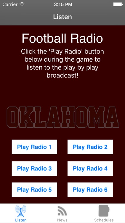 Oklahoma Football - Sports Radio, Schedule & News screenshot-1