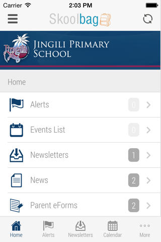 Jingili Primary School - Skoolbag screenshot 2