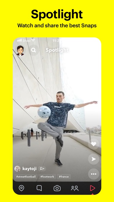 Snapchat Screenshot on iOS