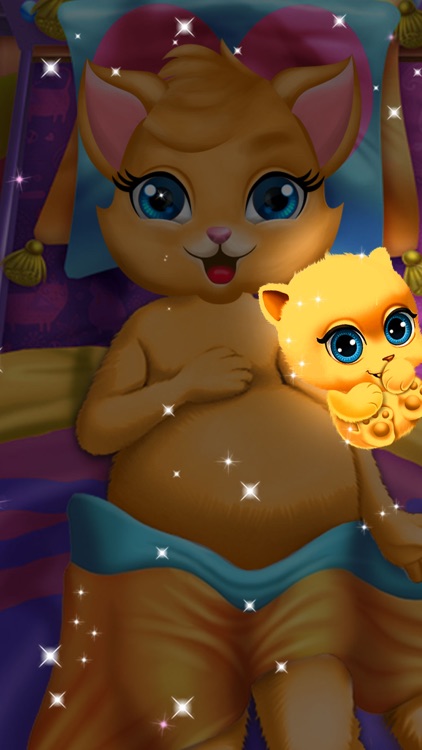 My Pet Kitty Newborn Baby - Mommy & Baby Care Game screenshot-3