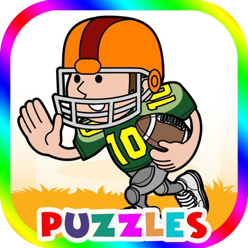 Sports jigsaw puzzle preschool educational games Icon