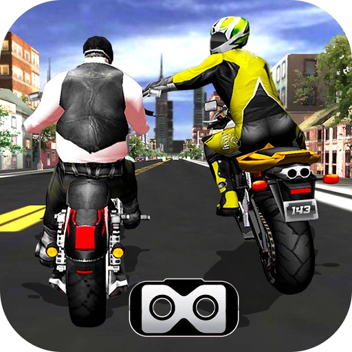 VR Highway Moto Bike Attack : 3D New Race-r 2017 Icon