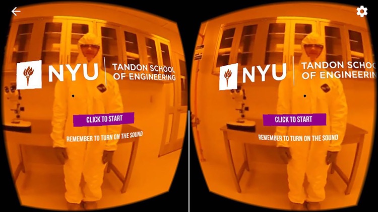 Tandon Research Lab VR