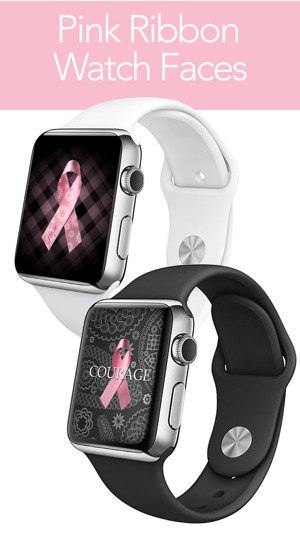 Pink Ribbon Watch Faces - Backgrounds & 