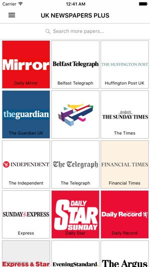 Uk Newspapers Plus - Daily News From The